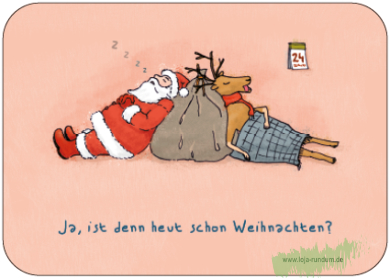 Ja, ist denn heut schon Weihnachten? - TAURUS Kunstkarten