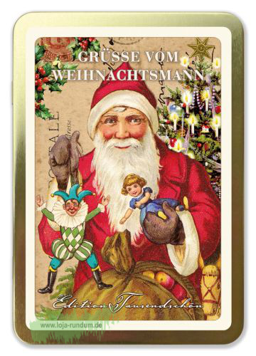 METAL BOX CHRISTMAS - Greetings from Santa Claus - Edition Tausendschön TS001-006 ** Limited Edition **