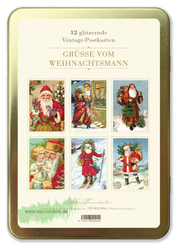 METAL BOX CHRISTMAS - Greetings from Santa Claus - Edition Tausendschön TS001-006 ** Limited Edition ** - Image 2
