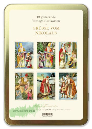 METAL BOX CHRISTMAS - Greetings from St. Nicholas - Edition Tausendschön TS007-012 ** Limited Edition ** - Image 2