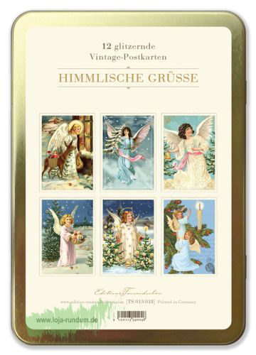 METAL BOX CHRISTMAS - Greetings from Heaven - Edition Tausendschön TS013-018 ** Limited Edition ** - Image 2