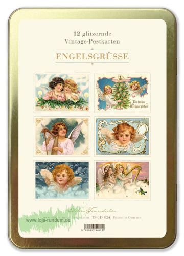 METAL BOX CHRISTMAS - Greetings from the Angels - Edition Tausendschön TS019-024 ** Limited Edition ** - Image 2