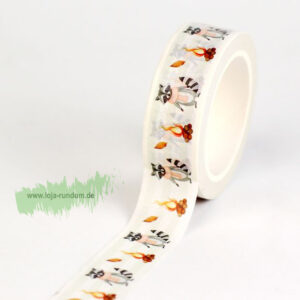 Washi Tape - Waschbär