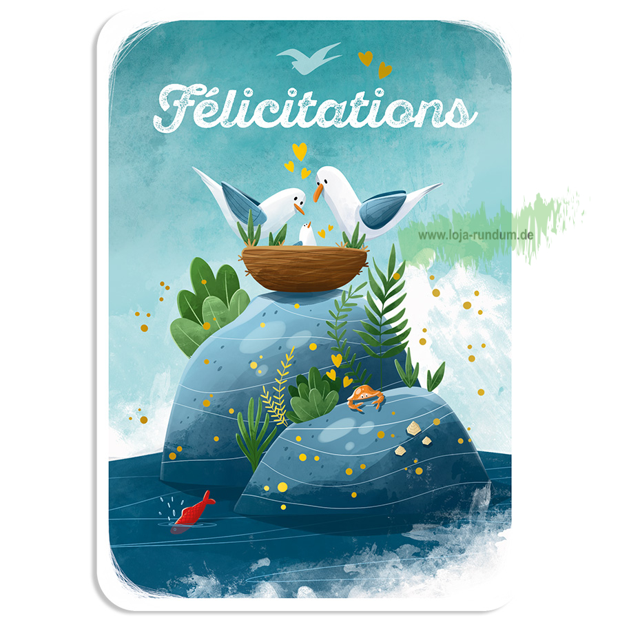 CONGRATULATIONS ON THE NEW BABY - Cartesdart