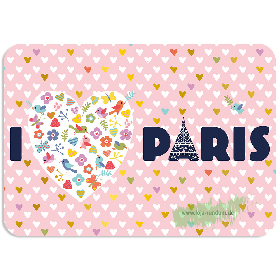 I LOVE PARIS - Cartesdart