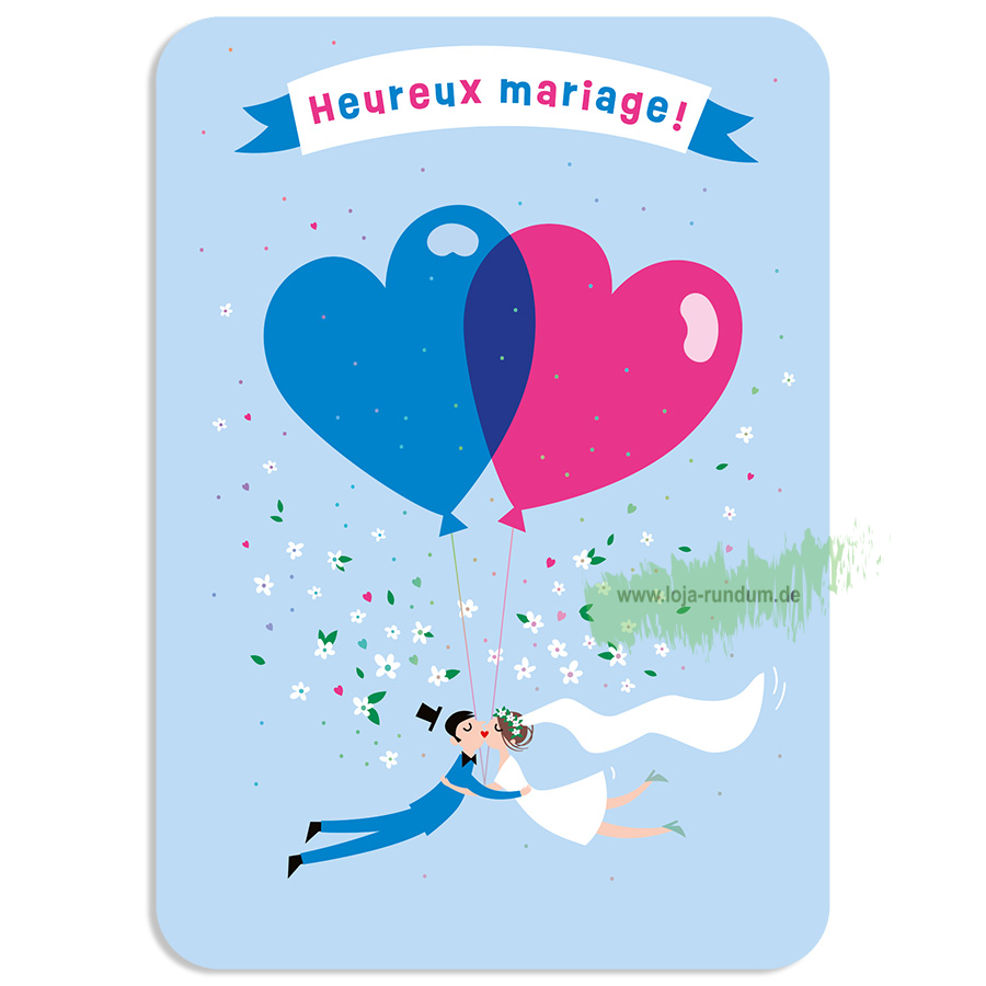 HAPPY WEDDING - Cartesdart