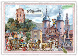 Städte-Postkarte, Heidelberg - Edition Tausendschön PK43